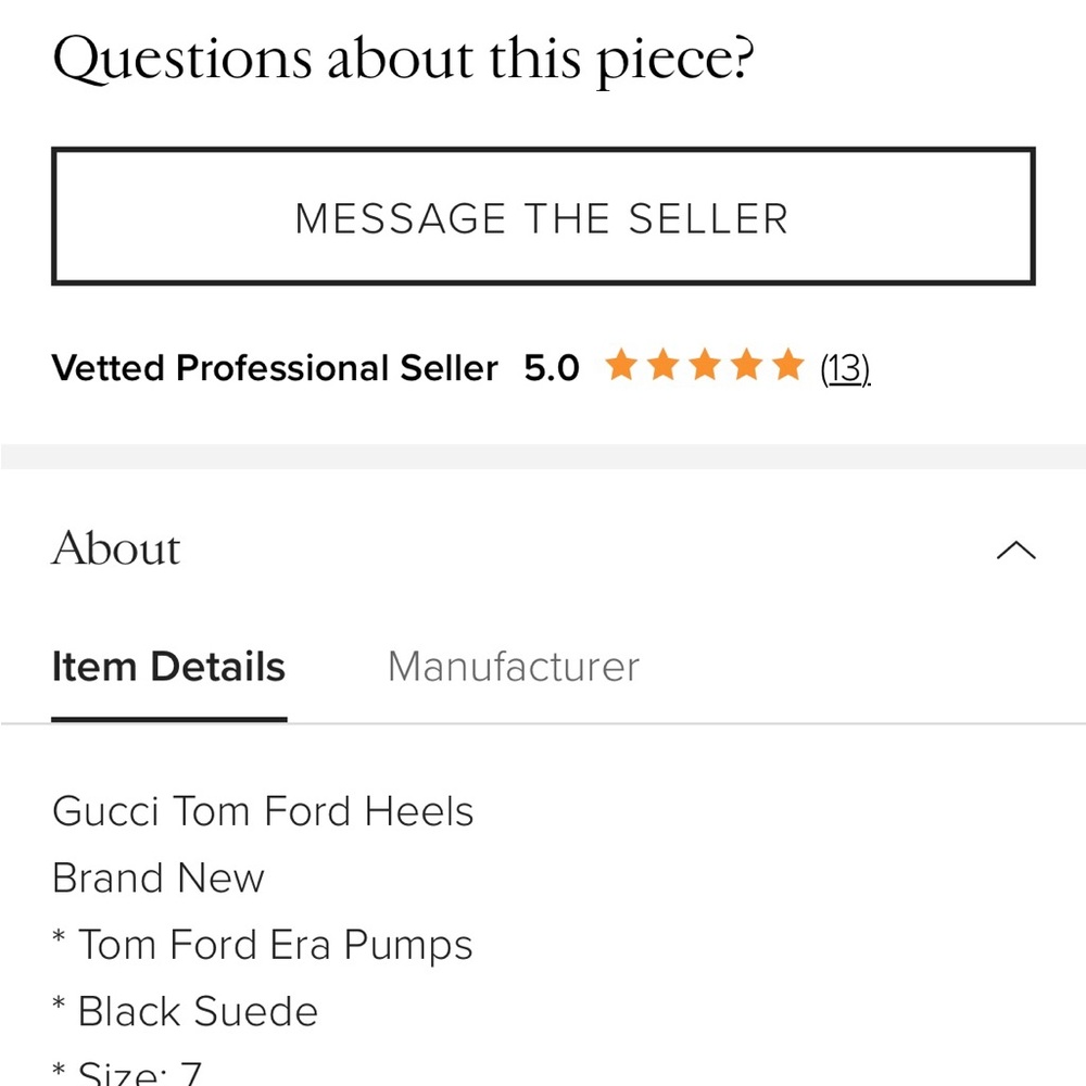 Gucci D’Orsay suede pump - Picture 7 of 8